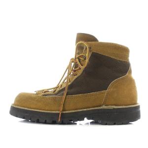 Danner トレッキングシューズ ショートブーツ シューズ スウェード レースアップ 24cm ブラウン