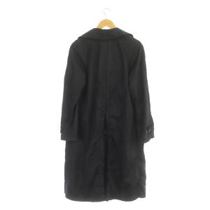 PRADA トレンチコート ナイロン ダブル S ダークネイビー