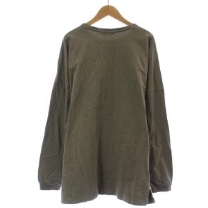 nonnative 17AW CLERK L/S TEE COTTON JERSEY OVERDYED コットン ジャージ オーバーダイ Tシャツ