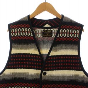 COOTIE ベスト ネイティブ柄 Vネック L 赤 レッド マルチカラー CTE-13S208