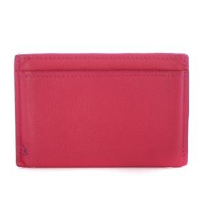 LOUIS VUITTON ポルトカルト ロックミー カードケース パスケース 定期入れ ロゴ金具 レザー ホットピンク M68555