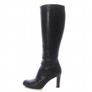 Christian Louboutin ロングブーツ 36.5 ブラック