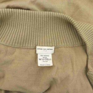 DRIES VAN NOTEN ニットカーディガン S ブラウン