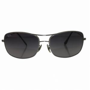 Ray-Ban アビエーター サングラス フルリム メタルフレーム 6014 シルバー色 グラディエントグレイ RB3322 003/8G