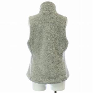 Patagonia ロス ガトス ベスト ジップアップ ハイパイル 起毛 ロゴ S グレー 25216