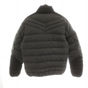 DIESEL ダウンジャケット ブルゾン 切替 グレー 黒 ブラック GY19