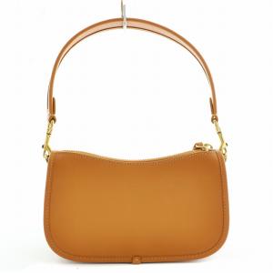 COACH スウィンガー 20 ミニハンドバック クラッチバッグ ポーチ グラブタンレザー 茶 ブラウン C2643 GY18