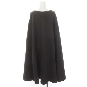 HOUSE OF LOTUS ダブルフェイス ケープコート M チャコール