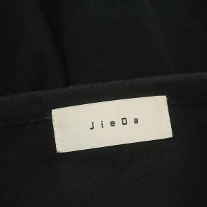 JieDa Tシャツ カットソー 七分袖 黒 黄色 ブラック イエロー