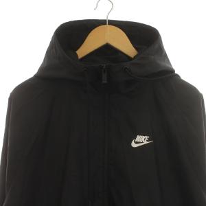 NIKE NSW HE WR ウーブン フーディ ジャケット M ブラック DA0002-010