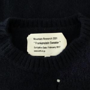 Mountain Research FRANKENSTEIN SWEATER セーター