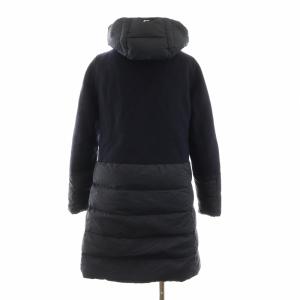 HERNO ダウンコート ハーフ 40 ネイビー PI0848D-39601-9290