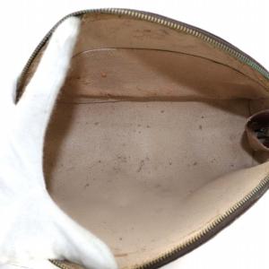 LOUIS VUITTON モノグラム トゥルース ドゥミロンド 化粧ポーチ マルチポーチ 小物入れ PVC レザー ロゴ 総柄 茶色 ブラウン M47520