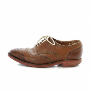 J.M.WESTON メゾンキツネ MAISON KITSUNE レザー シューズ ドレス ビジネス メダリオン ウイングチップ