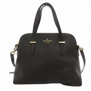 ハンドバッグ ショルダー 2WAY ロゴ ゴールド金具 黒 ブラック /FF GY12