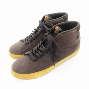 NIKE SB ブレーザー ミッド ZOOM BLAZER MID スニーカー シューズ 28.5cm 茶 ブラウン 864349-200