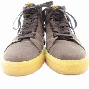 NIKE SB ブレーザー ミッド ZOOM BLAZER MID スニーカー シューズ 28.5cm 茶 ブラウン 864349-200