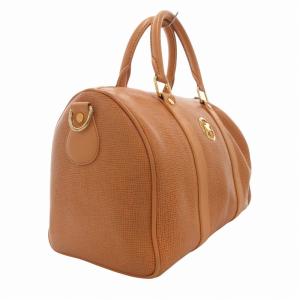HUNTING WORLD ハンドバッグ ショルダー 2way レザー ロゴ 茶 ブラウン /FF GY12