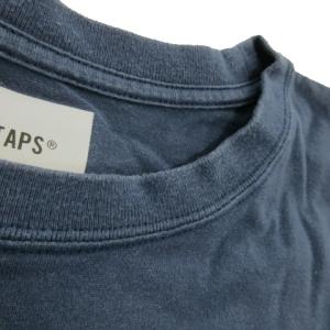WTAPS WTVUA/TEE.LS 76 Tシャツ カットソー ロンT 長袖 クルーネック 丸首 プリント コットン