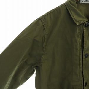 STONE ISLAND コットン OLD加工 フライト ジャケット L カーキ 7415439WN