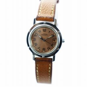 CL4.210 クリッパー 腕時計  クォーツ デイト レザーベルト