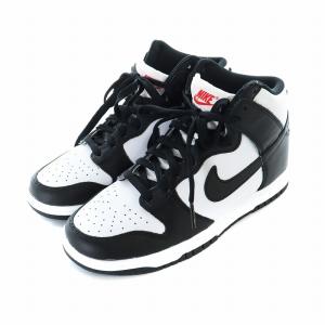 NIKE Dunk High スニーカー US7.5 ブラック ホワイト