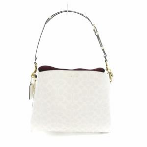 COACH ウィロウ ショルダーバッグ 2WAY ホワイト