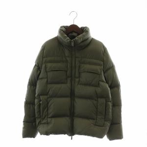 BASILE ダウンジャケット L カーキ