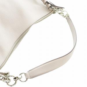 COACH ハンドバッグ ショルダー 2WAY ロゴ ワンハンドル レザー グレーベージュ 58036 GY12