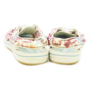 KEEN UNEEK メッシュサンダル コンフォート ベルト タイダイ 23.5 ピンク