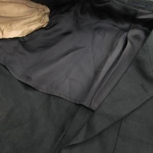 PAUL SMITH テーラードジャケット 背抜き 麻 リネン カラフルボタン L 紺 ネイビー /AO7 GY12