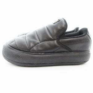 PUMA SUEDE MAYU スリッポン レザー スニーカー 23.5cm 黒 ブラック /UO GY12
