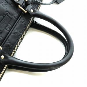 GUCCI ディアマンテ ブリーフケース グッチシマ ブラック 201480