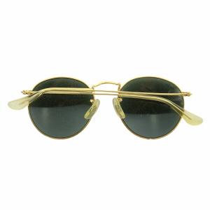 Ray-Ban ボシュロム B&L USA製 ラウンドメタル 眼鏡 サングラス メタルフレーム カラーレンズ ゴールド色