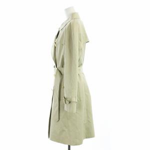 BURBERRY LONDON トレンチ コート ロング ノバチェック ライナー付き ダブル 総裏地 9 M グレー GY01