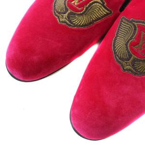 LOUIS VUITTON オートゥイユライン オペラシューズ 8.5 ピンク