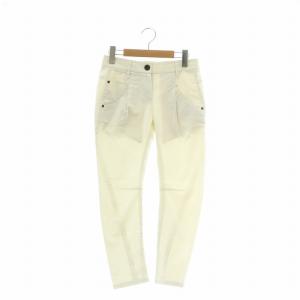 テーパードパンツ ジップフライ 36 S 白 ホワイト /XZ GY19