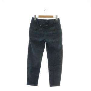 BRUNELLO CUCINELLI デニムパンツ ジーンズ テーパード シンチバック ジップフライ 36 S インディゴ 紺 ネイビー /XZ