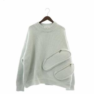 23AW ニット スウェットシャツ M ライトブルー