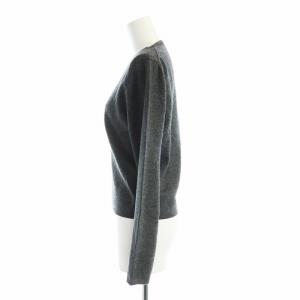 PRADA カシミヤ ニット セーター 長袖 40 M グレー GY19 /MQ