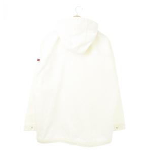 TOMMY JEANS ジップアップパーカー コットン ワンポイント ロゴ XL 白 ホワイト /AO9 GY19