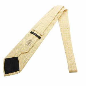 GUCCI ネクタイ レギュラータイ ストレートシルエット 総柄 Gロゴ 絹 シルク チェック ? /JS GY19