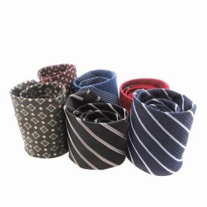 エンポリオアルマーニ ネクタイ6本セット まとめ ストライプ 絹 シルク マルチカラー /JS GY19