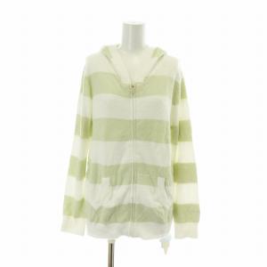 gelato pique スムーズィー SMOOTHIE ルームウェア セットアップ パーカー 長袖 ジップアップ パンツ イージー ボーダー ロゴ