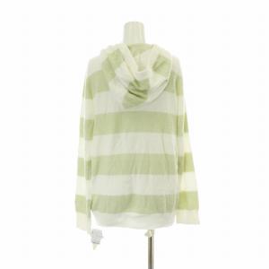 gelato pique スムーズィー SMOOTHIE ルームウェア セットアップ パーカー 長袖 ジップアップ パンツ イージー ボーダー ロゴ