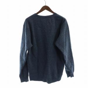 PAUL SMITH セットアップ 上下 スウェット トレーナー イージーパンツ 長袖 裏起毛 ロゴ 刺繍 M LL 紺 ネイビー