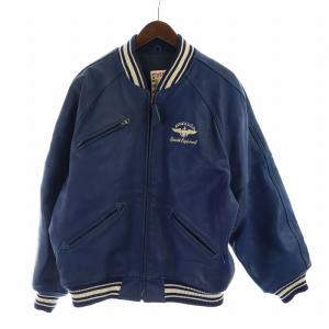 美品　Avirex　レザー　スタジャン AVIREX（アヴィレックス） スタジャン SIGNATURE HOODED LEATHER