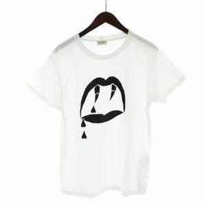 ブラッドラスター  ヴァンパイヤ Tシャツ カットソー 半袖 クルーネック ロゴ S 白 ホワイト GY12