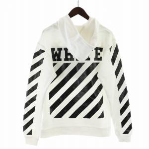 Off-White CARAVAGGIO HOODIE パーカー プルオーバー プリント ロゴ フード 裏毛 S 白 ホワイト