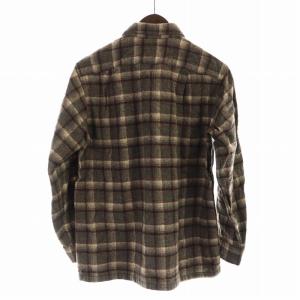 PENDLETON 50s 50年代 ヴィンテージ フランネル シャツ M ブラウン